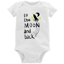 Body Bebê To the moon and back - Foca na Moda