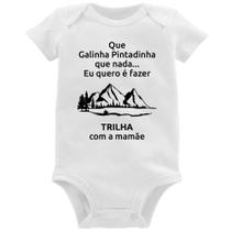 Body Bebê Trilha com a mamãe Trekking - Foca na Moda