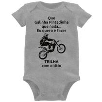 Body Bebê Trilha com o titio - Foca na Moda