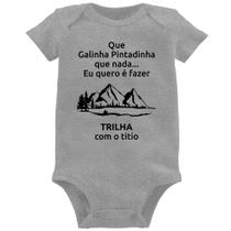 Body Bebê Trilha com o titio Trekking - Foca na Moda