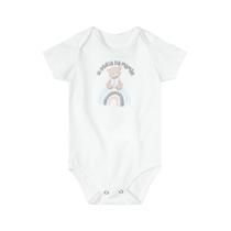 Body bebê unissex em cotton Brandili baby