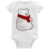 Body Bebê Urso Polar - Foca na Moda