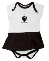 Body Bebê Vestido Atlético MG - Torcida Baby
