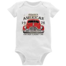 Body Bebê Vintage Classic Car - Foca na Moda