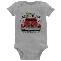 Body Bebê Vintage Classic Car - Foca na Moda