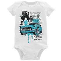 Body Bebê Vintage Classic Car Painting - Foca na Moda