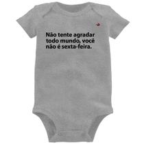 Body Bebê Você não é sexta-feira - Foca na Moda