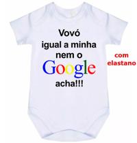 body bebê vovó igual a minha nem o google acha cód 1370 body bebê vovó igual a minha nem o google acha cód 1370