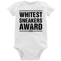 Body Bebê Whitest Sneakers Awards - Foca na Moda