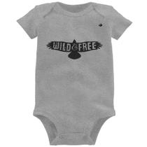 Body Bebê Wild and Free - Foca na Moda