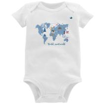 Body Bebê World sweet world - Foca na Moda Body Bebê World sweet world - Foca na Moda