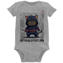 Body Bebê You cat see my ninja moves - Foca na Moda