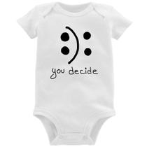 Body Bebê You Decide - Foca na Moda