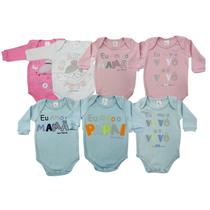 Body Bicho Molhado Manga Longa Frases