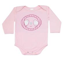 Body Bicho Preguiça Rosa Body Bicho Preguiça Rosa