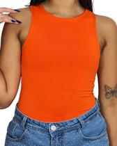 Body Blusa Feminino Escritório Verão