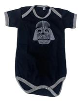 Body Bodie Star Wars Darth Vader Mesversário Infantil Maj053 BM