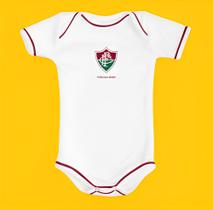 Body Bori Bebê Infantil Fluminense Time de Futebol Oficial Licenciado Torcida Baby