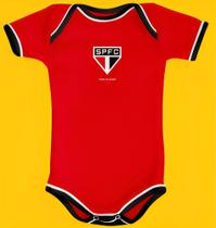 Body Bori Bebê Infantil São Paulo Time de Futebol Oficial Licenciado Torcida Baby