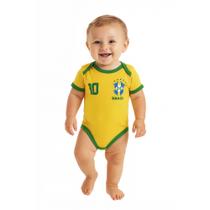 body Bory Infantil Brasil Amarelo 0 a 9 meses body Bory Infantil Brasil Amarelo 0 a 9 meses