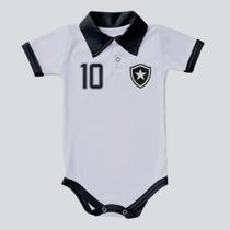 Body Botafogo Baby II Branco e Preto - Torcida Baby