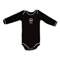 Body Botafogo Manga Longa Preto Oficial Body Botafogo Manga Longa Preto Oficial