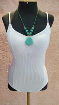 Body Branco Feminino Tam. M Menininha