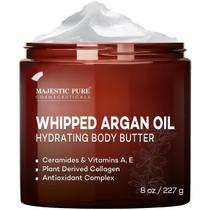 Body Butter MAJESTIC PURE, óleo de argão batido, 240 ml para mulheres e homens Body Butter MAJESTIC PURE, óleo de argão batido, 240 ml para mulheres e homens