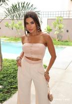 Body c/ colchete e bojo Rose Tam P Body c/ colchete e bojo Rose Tam P