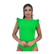 Body Canelado Feminino Cores