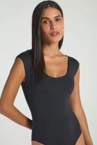 Body Canoa Malha Preto My Place