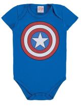 Body Capitão América Marvel - Azul - Marlan Body Capitão América Marvel - Azul - Marlan