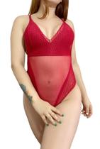 Body Casual em Tule e Rendado C42 Body Casual em Tule e Rendado C42