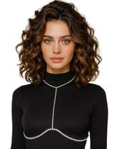 Body Chain de Strass Poder Real Body Chain de Strass Poder Real