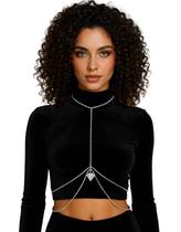 Body Chain Glam Brilho Místico