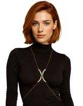 Body Chain Glam Esmeralda Lux