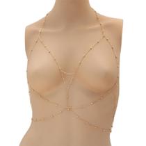 Body Chain Lingerie Corrente De Corpo Feminino Luxo