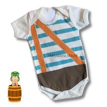 Body Chaves Roupa Mesverssario Fantasia Bebe