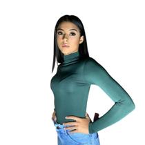 Body cinza com gola Body cinza com gola