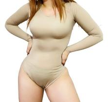 Body Colam Fio Dental Sexy com Manga - Z18 Body Colam Fio Dental Sexy com Manga - Z18