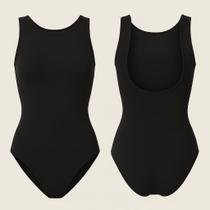 Body Collant Costas Nua Elegante Basico Liso Body Collant Costas Nua Elegante Basico Liso