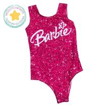 Body Collant Infantil Estampa Barbie