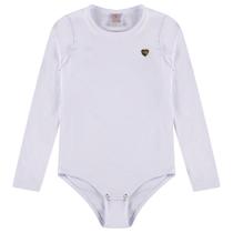 Body Collant Térmico Infantil Ultra Comfort Branco Costão