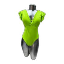 Body com Babado na Manga em Suplex UV50+ Traje Casual Luxo Moda