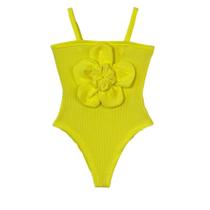 Body Com Flor Candy Colors Feminino Infantil Juvenil Look Fim De Ano