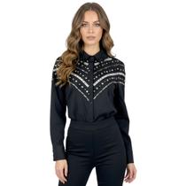 Body Com Franja Feminino Moon Horse