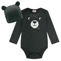 Body com Gorro Ursinho