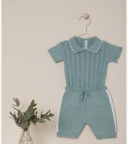 Body com short linho Body com short linho