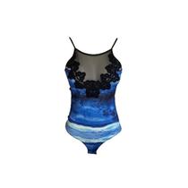 Body Com Tule E Renda Lança Perfume