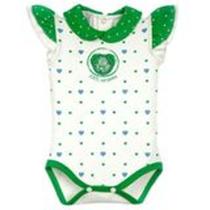 Body Coração curto Menina Revedor Palmeiras